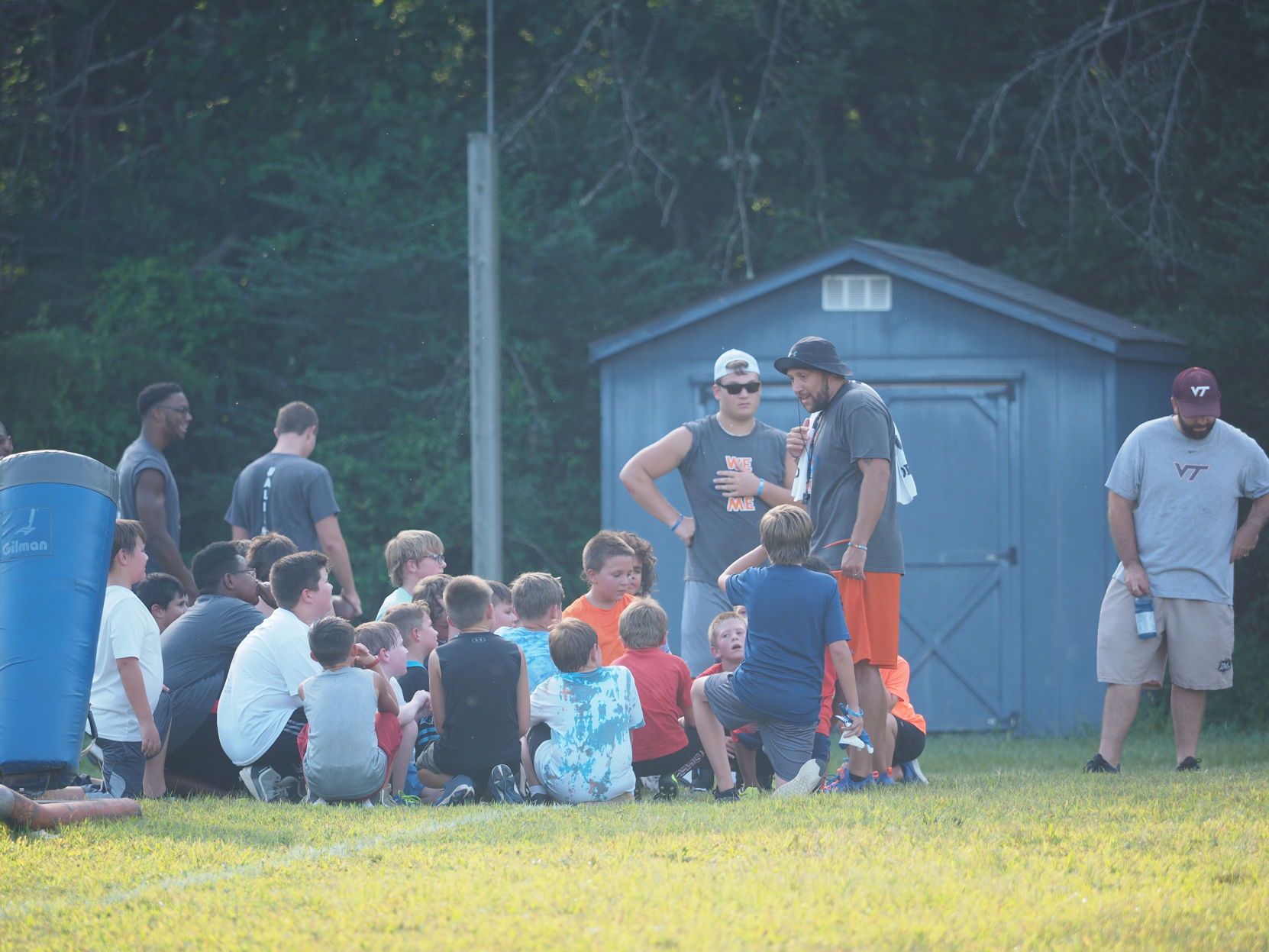 Bassett football camp